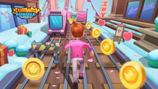 اسکرین شات بازی Subway Princess Runner 6