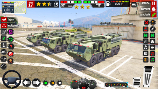 اسکرین شات 5 بازی Indian Army War Truck Game 3D