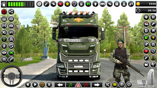 اسکرین شات بازی Indian Army Truck Driving Game 4