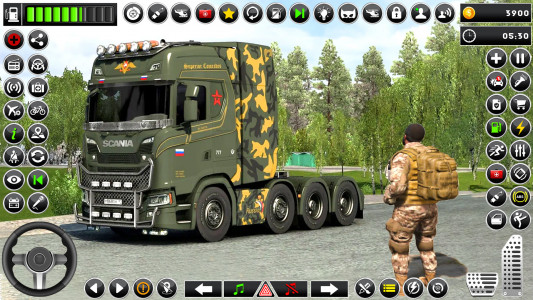 اسکرین شات بازی Indian Army Truck Driving Game 2