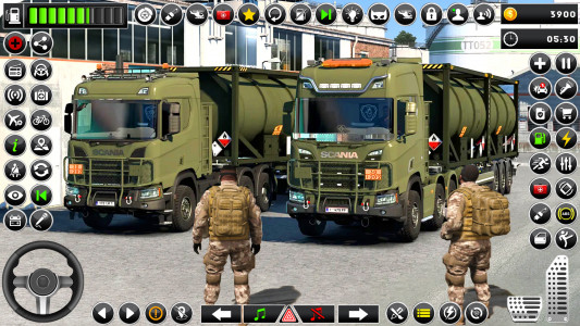 اسکرین شات بازی Indian Army Truck Driving Game 1