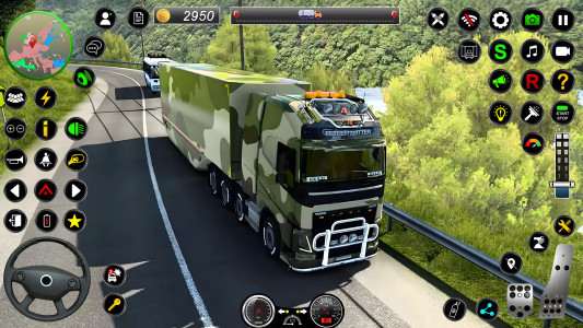 اسکرین شات بازی US Army War Truck Driving Game 6