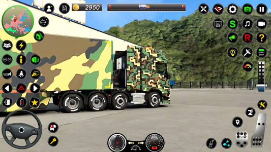 اسکرین شات بازی US Army War Truck Driving Game 8