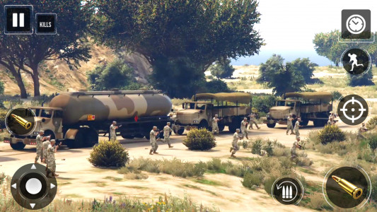 اسکرین شات 7 بازی Indian Army War Truck Game 3D