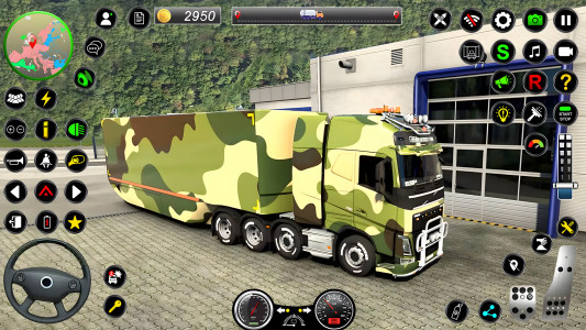 اسکرین شات بازی US Army War Truck Driving Game 1