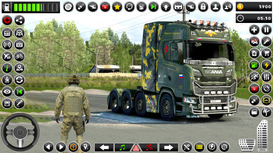 اسکرین شات بازی Indian Army Truck Driving Game 5