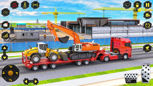 اسکرین شات برنامه City Construction JCB Game 3D 3