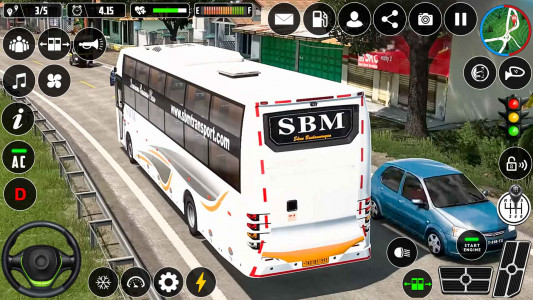 اسکرین شات 3 بازی City Bus Simulator 3D Offline