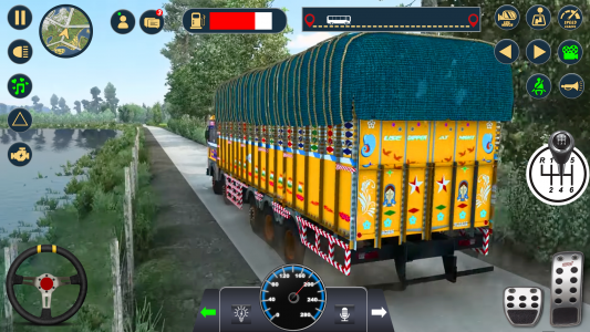 اسکرین شات بازی Indian Truck Drive Lorry Games 8