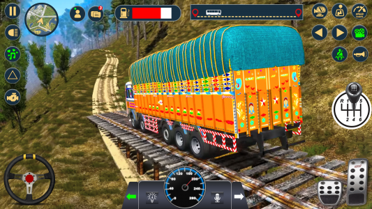 اسکرین شات بازی Indian Truck Drive Lorry Games 4