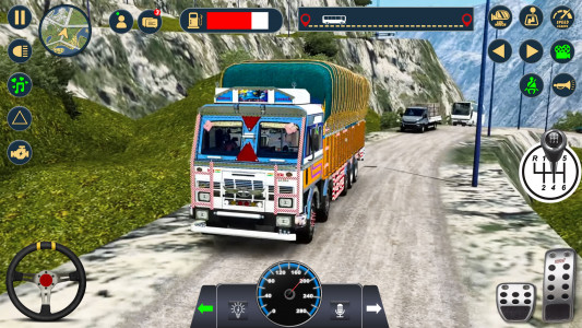 اسکرین شات بازی Indian Truck Drive Lorry Games 1