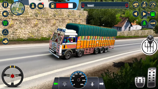 اسکرین شات بازی Indian Truck Drive Lorry Games 2