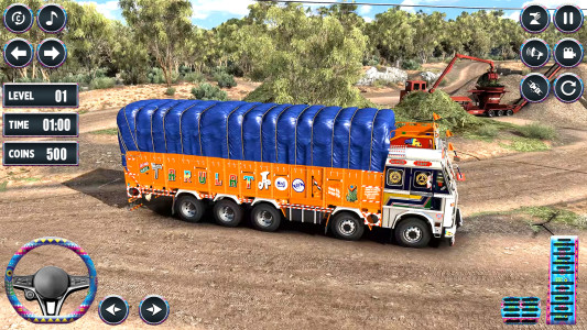 اسکرین شات 8 بازی Indian Truck Drive Lorry Game