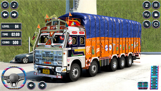 اسکرین شات 4 بازی Indian Truck Drive Lorry Game