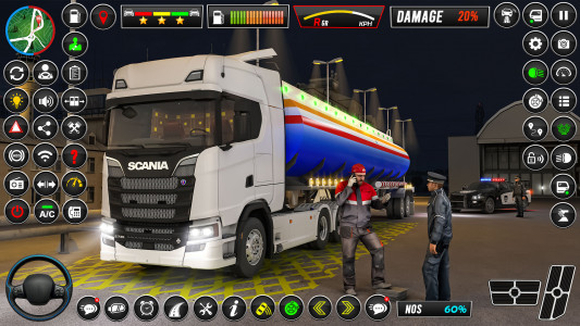 اسکرین شات بازی Oil Tanker Euro Truck Games 3D 3