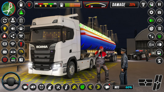 اسکرین شات 3 بازی Oil Tanker Euro Truck Games 3D