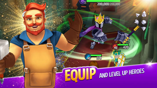 اسکرین شات بازی Shop Titans: RPG Idle Tycoon 4