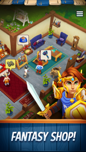 اسکرین شات 2 بازی Shop Titans: Crafting Tycoon