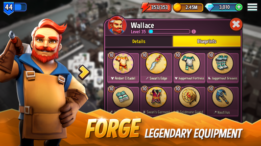 اسکرین شات 2 بازی Shop Titans: Crafting Tycoon