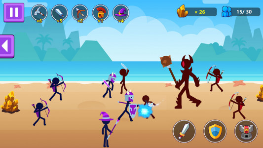 اسکرین شات بازی Stickman Tribe 3