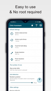 اسکرین شات برنامه Auto Clicker : Click Assistant 1