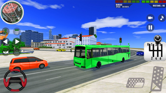 اسکرین شات بازی Modern Bus Game 3d Driving Sim 3