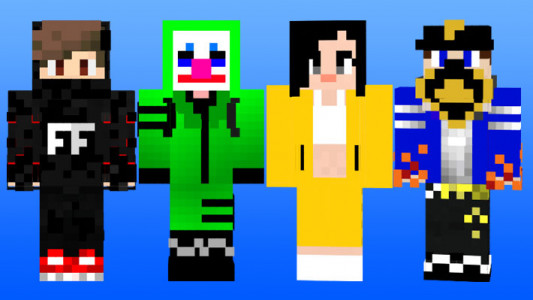 اسکرین شات 1 برنامه Skins FreeFire For Minecraft