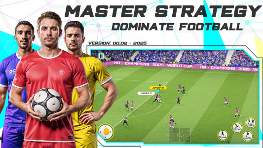 اسکرین شات 1 بازی Soccer Football Game 2025
