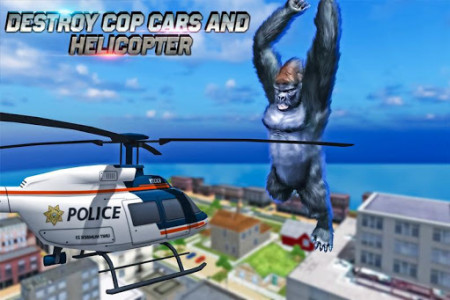 اسکرین شات بازی Gorilla Rampage: Angry Kong City Attack 1
