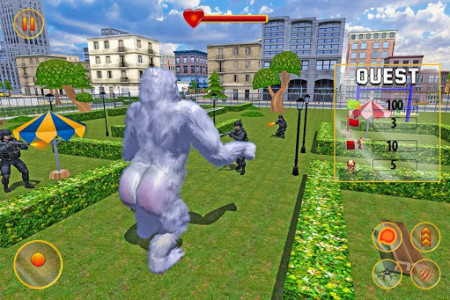 اسکرین شات بازی Gorilla Rampage: Angry Kong City Attack 4