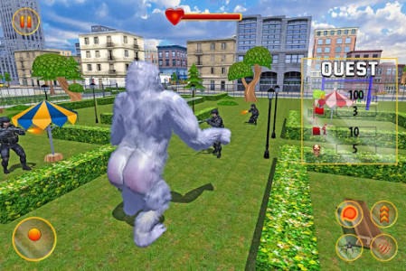 اسکرین شات بازی Gorilla Rampage: Angry Kong City Attack 8
