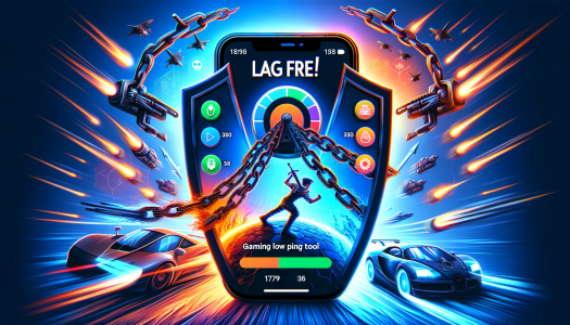 اسکرین شات برنامه Lagfree! Gaming Low ping tool 1