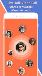 اسکرین شات 5 برنامه Live Talk - Random video call