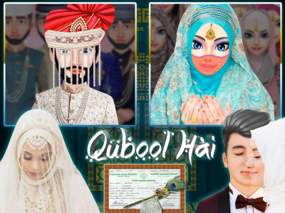 اسکرین شات برنامه Arabic Muslim Hijab Wedding 1
