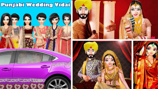 اسکرین شات بازی Indian Wedding Stylist - Makeup & Dress up girls 8