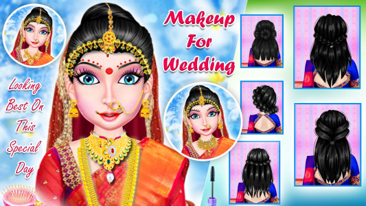 اسکرین شات برنامه Indian Hindu Wedding Girl Game 3