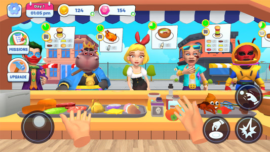 اسکرین شات 1 بازی Messtaurant: Cooking Prank