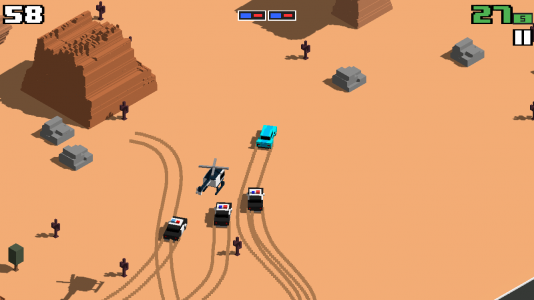 اسکرین شات 3 بازی Smashy Road: Wanted