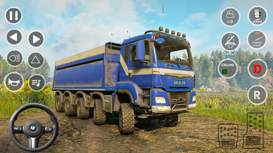 اسکرین شات بازی Mud Truck Simulator 2023 2