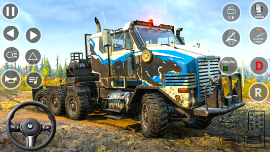 اسکرین شات بازی Mud Truck Simulator 2023 4