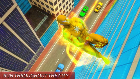اسکرین شات برنامه Light Speed Hero Robot Crime City 4