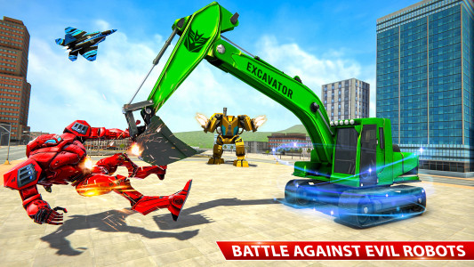 اسکرین شات برنامه Mech Robot Transforming Game 7