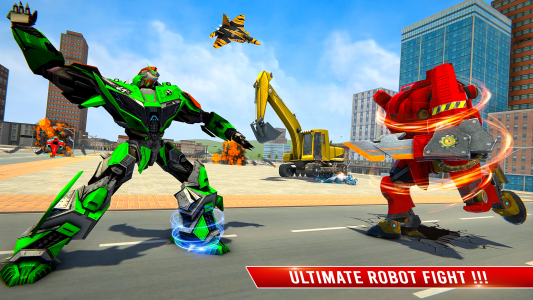 اسکرین شات برنامه Mech Robot Transforming Game 8