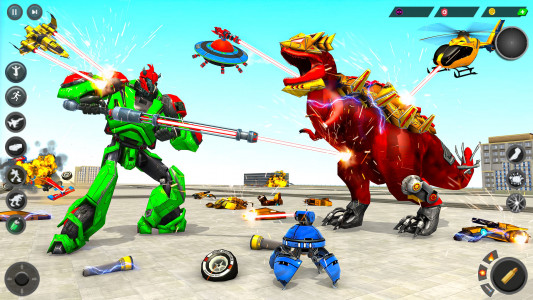 اسکرین شات بازی Dino Robot War Robot Transform 6
