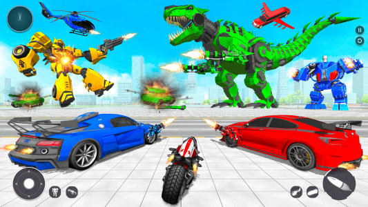 اسکرین شات بازی Dino Transform Robot Games 6