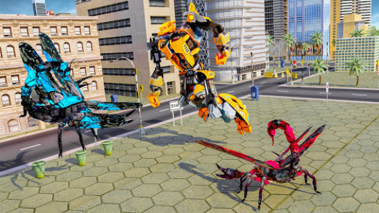 اسکرین شات برنامه Future Robot Scorpion Battle 5
