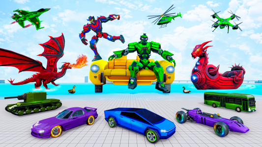 اسکرین شات بازی Robot Transform: Car Robot War 6