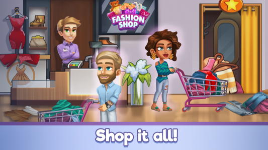 اسکرین شات بازی Fashion Shop Tycoon 3