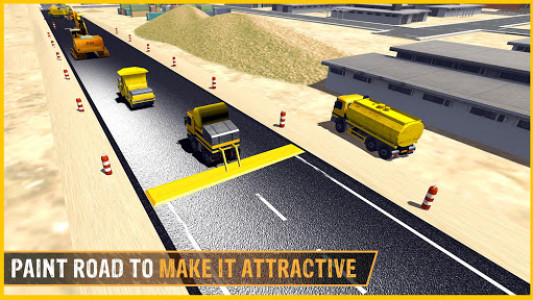 اسکرین شات بازی Heavy Duty Road Construction Machine:Excavator sim 6