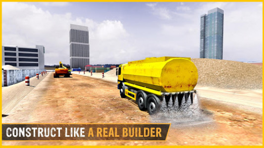 اسکرین شات بازی Heavy Duty Road Construction Machine:Excavator sim 3